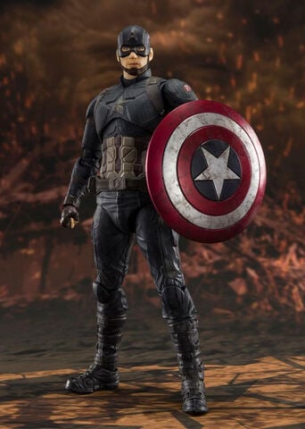 Figurine Sh Figuarts - Avengers Endgame - Captain America + Effets